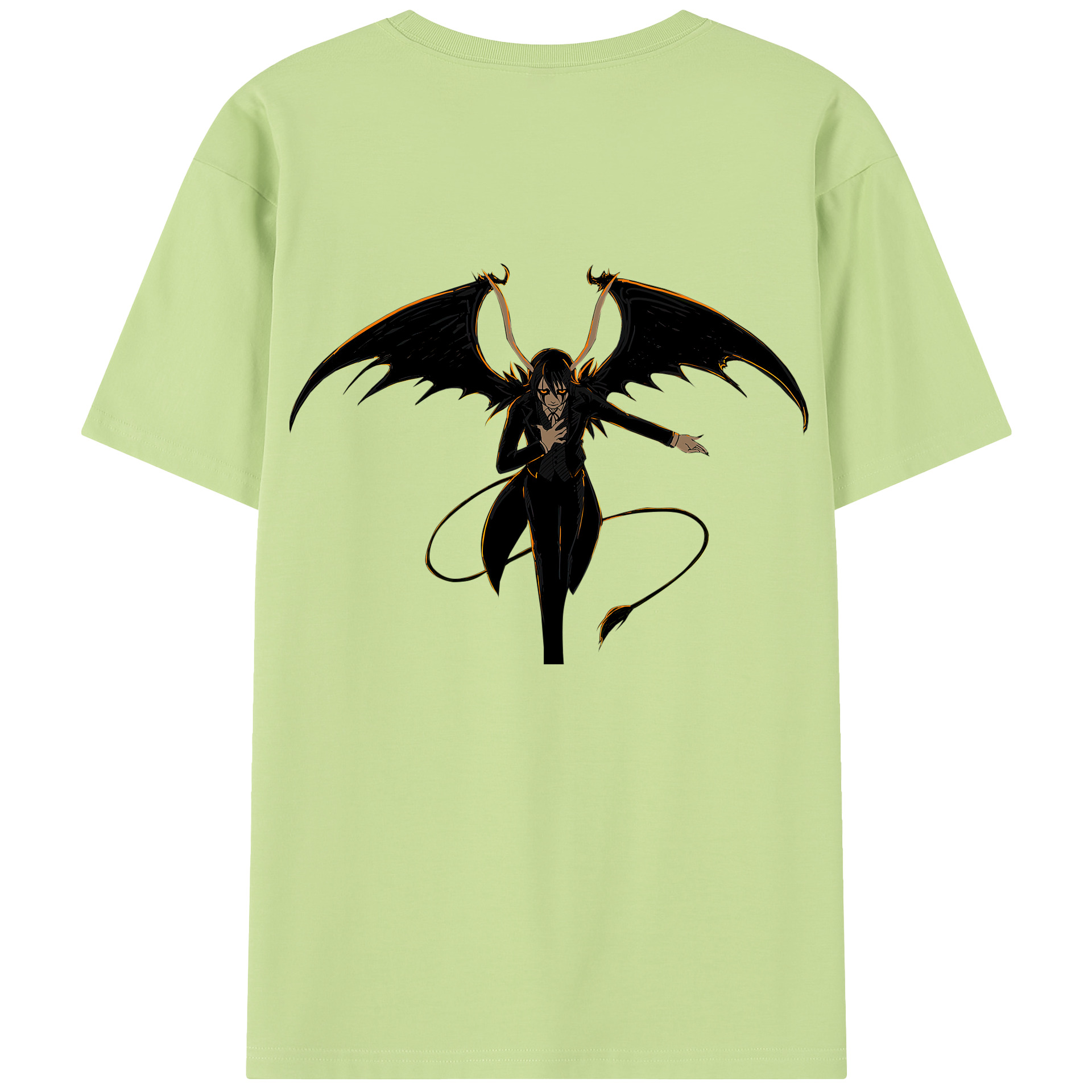 （画像用） ブリーチ ウルキオラ·シファー BLEACH Ulquiorra cifer 綿100％半袖Tシャツ（背面プリント）